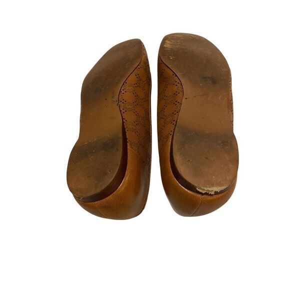 Michael Michael Kors Leather Logo Slip On Ballet Flats Sz 8M Designer Luxury - Picture 9 of 11